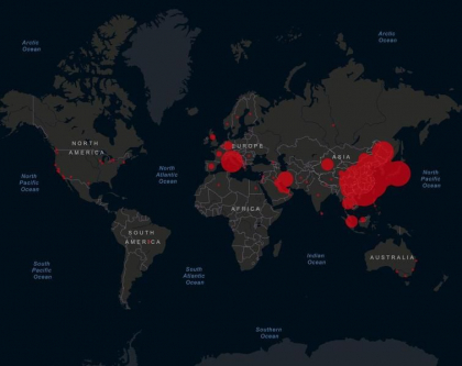 Epidemia de coronavirus a ajuns in 50 de tari / Coreea de Sud a raportat joi mai multe cazuri noi decat China / Premierul australian: Toate informatiile arata ca lumea va intra curand in faza de pandemie - HARTA