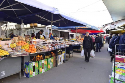 I.M. "Piata Centrala" ar putea fi cu pavilioane si hale separate ca in orasele altor tari. Cel putin asta promite primarul Ion Ceban - GALERIE FOTO