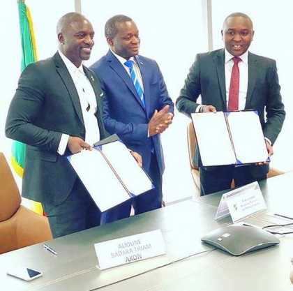 Hip-hopperul Akon si-a facut propriul oras in Senegal