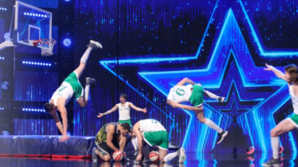 Basketball-ul vazut ca un moment artistic la Romanii au talent. Au facut show pe scena cu miscarile lor - VIDEO
