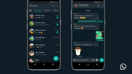 WhatsApp primeste, in sfarsit, dark mode pe Android si iOS: cum poti activa functia WhatsApp primeste, in sfarsit, dark mode pe Android si iOS: cum poti activa functia