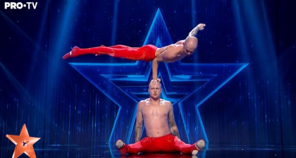 Romanii au talent 2020: Kalashnyk Brothers, numar impresionant de acrobatie - VIDEO