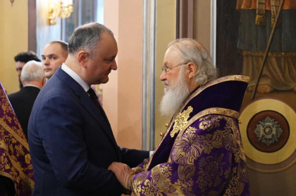 Igor Dodon s-a intalnit cu Patriarhul Kirill, la Moscova - GALERIE FOTO Igor Dodon s-a intalnit cu Patriarhul Kirill, la Moscova - GALERIE FOTO