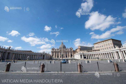 Coronavirus: Celebrarile liturgice din Saptamana Sfanta se vor desfasura fara credinciosi (Vatican)