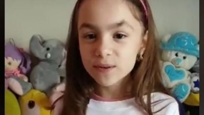 Mesajul emotionant al unei fetite de 7 ani, din Napoli