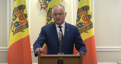 Igor Dodon: "Suntem gata sa implicam si armata" - VIDEO