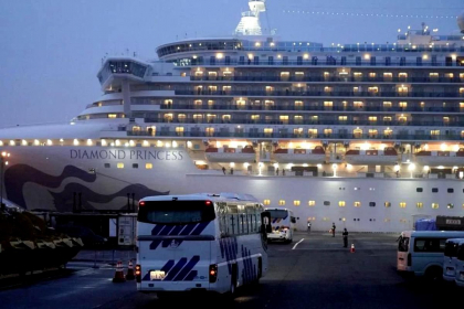 Coronavirusul a fost gasit in cabinele Diamond Princess la 17 zile dupa ce pasagerii au parasit nava de croaziera