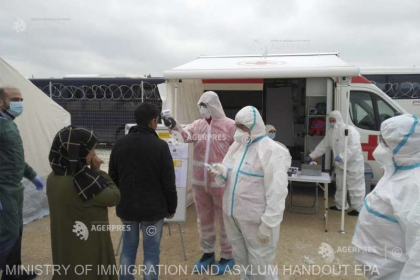 Coronavirus: Grecia a plasat in carantina a doua tabara de migranti Coronavirus: Grecia a plasat in carantina a doua tabara de migranti