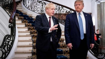 Trump le-a cerut companiilor farmaceutice de top sa-l trateze pe Boris Johnson, internat la Terapie Intensiva, din cauza COVID-19