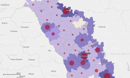 Doar doua raioane din tara nu au inregistrate cazuri de coronavirus. Care sunt acestea 