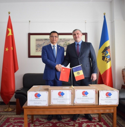 China a donat echipamente medicale de 1,3 milioane de lei Republicii Moldova - FOTO