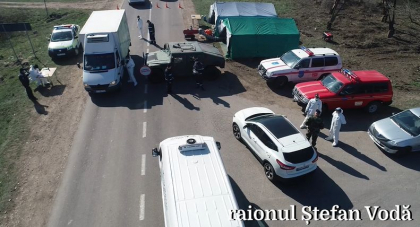 Satul Talmaza, filmat cu drona dupa ce a fost plasata in carantina