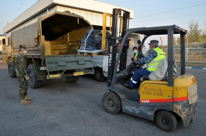 Echipament de protectie in valoare de peste 5 mii de euro pentru Ministerul Apararii din partea Romaniei - FOTO/VIDEO Echipament de protectie in valoare de peste 5 mii de euro pentru Ministerul Apararii din partea Romaniei - FOTO/VIDEO