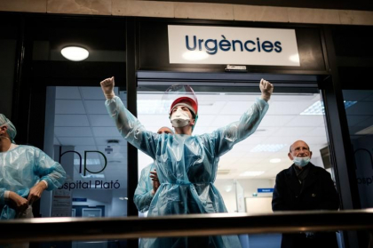 Coronavirus in Spania: Bilantul scade la 517 morti in 24 de ore