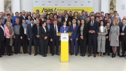 Reactia PAS la acuzatiile PSRM adresate opozitiei: "Tara are nevoie de unitate, nu de divizare, tara are nevoie de lideri, dar nu de lamentari ieftine" Reactia PAS la acuzatiile PSRM adresate opozitiei: "Tara are nevoie de unitate, nu de divizare, tara are nevoie de lideri, dar nu de lamentari ieftine"