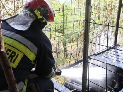Incendiu de vegetatie in oraselul Codru. Doua echipaje de pompieri au intervenit pentru a stinge flacarile - VIDEO Incendiu de vegetatie in oraselul Codru. Doua echipaje de pompieri au intervenit pentru a stinge flacarile - VIDEO