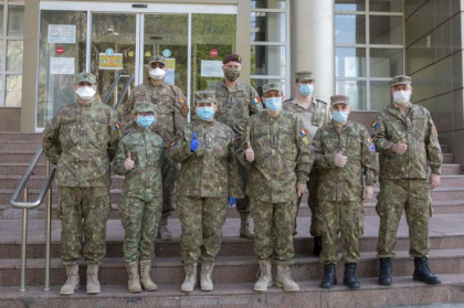 Romania a trimis in Moldova 42 de medici sa lupte cu Covid-19 - VIDEO
