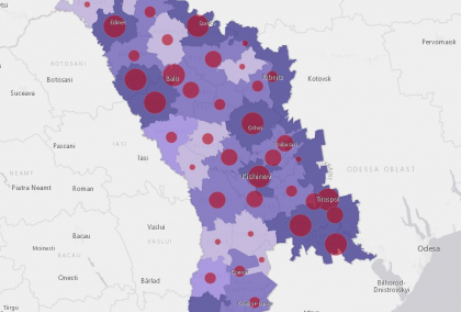 Din ce localitati sunt cele 72 de persoane infectate cu Covid-19, confirmate astazi Din ce localitati sunt cele 72 de persoane infectate cu Covid-19, confirmate astazi