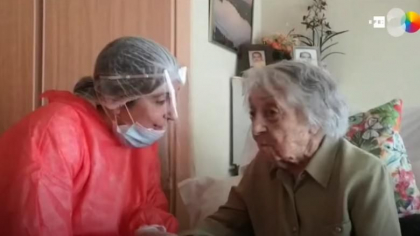 Cea mai batrana femeie din Spania s-a vindecat de coronavirus Cea mai batrana femeie din Spania s-a vindecat de coronavirus