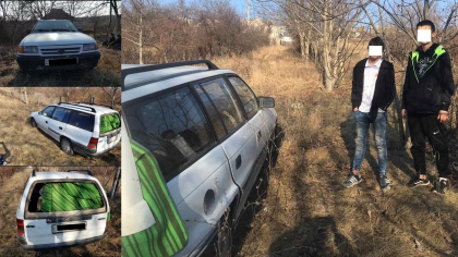 Doi tineri din capitala risca sa ajunga la inchisoare, dupa ce au furat o masina si au incercat sa fuga de oamenii legii -  FOTO Doi tineri din capitala risca sa ajunga la inchisoare, dupa ce au furat o masina si au incercat sa fuga de oamenii legii -  FOTO