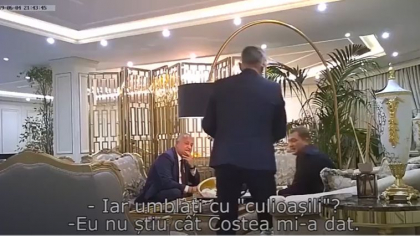 Ultima ora. Imagini noi in care apar Igor Dodon si Vlad Plahotniuc. Presedintele primeste o punga, in care ar fi bani, de la fostul lider PD - VIDEO