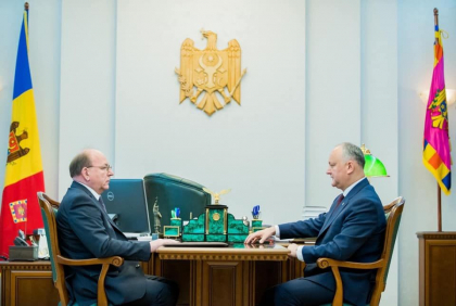 Igor Dodon, intalnire cu Ambasadorul Federatiei Ruse in Republica Moldova. Despre ca au discutat