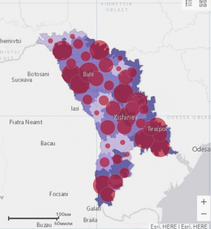 Din ce localitati sunt cele 147 de persoane depistate astazi cu Covid-19 - FOTO