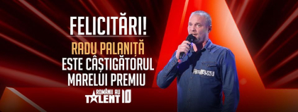 Radu Palanita este marele castigator al sezonului 10 - VIDEO