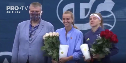 Petra Kvitova, ocupanta locului 12 in clasamentul WTA, a castigat finala feminina a turneului demonstrativ de tenis