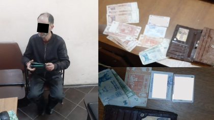Un barbat a luat pe ascuns portmoneul unei femei, in timp ce se aflau intr-un magazin din capitala. Faptasul - retinut pentru 72 de ore