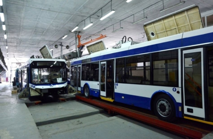 Primaria Chisinau va contracta un credit de 130 milioane de lei pentru asamblarea a 35 de troleibuze noi