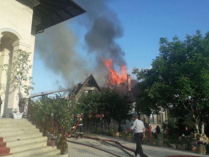 Incendiu puternic la Dumbrava. 7 echipaje de pompieri au intervenit - GALERI FOTO