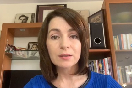 Lidera PAS, Maia Sandu - in direct pe Facebook - VIDEO