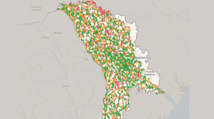 O harta de acoperire cu servicii mobile - lansata in Republica Moldova
