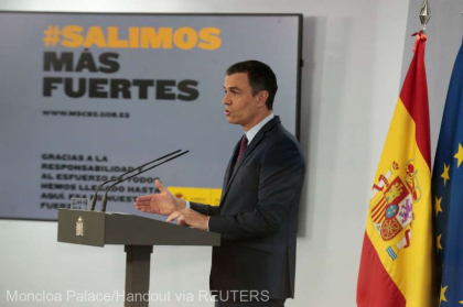Spania va redeschide granitele, dar ramane ''vulnerabila'', avertizeaza premierul Pedro Sanchez Spania va redeschide granitele, dar ramane ''vulnerabila'', avertizeaza premierul Pedro Sanchez