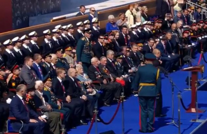 LIVE. Parada Victoriei de la Moscova. La eveniment participa Igor Dodon