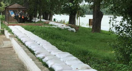 Ion Ceban spune ca statia care pompeaza apa potabila in capitala, ar putea fi inundata: "Sunt pregatite pompe de rezerva" - GALERIE FOTO