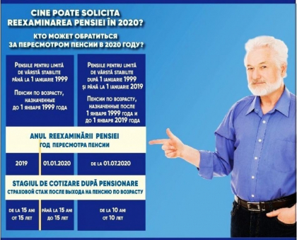 Cine are dreptul sa solicite reexaminarea pensiei de la 1 iulie 2020? Cine are dreptul sa solicite reexaminarea pensiei de la 1 iulie 2020?