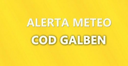 Avem un nou cod galben. Anuntul facut de meteorologi - FOTO