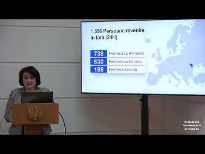 LIVE. Prezentarea informatiilor actualizate a situatiei epidemiologice privind infectia COVID-19 LIVE. Prezentarea informatiilor actualizate a situatiei epidemiologice privind infectia COVID-19