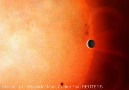 Nucleul unei planete gazoase gigantice asemanatoare Jupiter, observat orbitand o stea aflata la 730 de ani-lumina de Pamant Nucleul unei planete gazoase gigantice asemanatoare Jupiter, observat orbitand o stea aflata la 730 de ani-lumina de Pamant