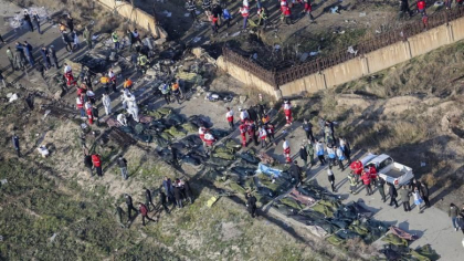 Raport iranian: O eroare de reglare a unui radar militar, la originea tragediei avionului ucrainean doborat in ianuarie