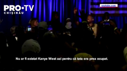 Rapperul Kanye West s-a lansat in campania electorala pentru functia de presedinte al Statelor Unite