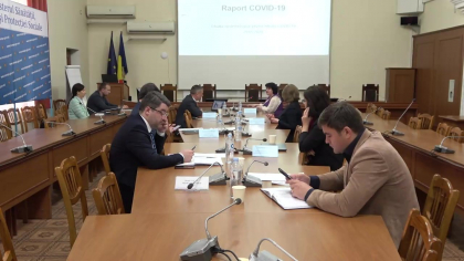 LIVE. Conferinta de presa organizata de Ministerul Sanatatii, Muncii si Protectiei Sociale de prezentare a situatiei epidemiologice privind controlul infectiei COVID-19 pe teritoriul Republicii Moldova
