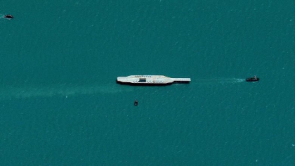Reincep tensiunile SUA-Iran. Iranienii au trimis o replica de portavion american in stramtoarea Ormuz pentru a o scufunda