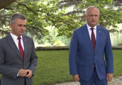 Igor Dodon l-a numit pe Vadim Krasnoselkii "Presedinte al Transnistriei" - VIDEO
