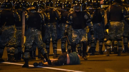 Interventii in forta in Belarus impotriva protestatarilor, dupa a sasea victorie in alegeri a presedintelui Aleksandr Lukasenko