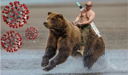 Intre scepticism si hohote de ras. Val de glume pe Internet dupa ce Putin a anuntat vaccinul anti-COVID - FOTO Intre scepticism si hohote de ras. Val de glume pe Internet dupa ce Putin a anuntat vaccinul anti-COVID - FOTO
