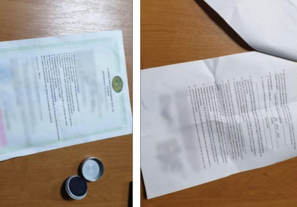 "Afacerea" unor moldoveni pe timp de pandemie: eliberau contracte de munca false pentru cei care doreau sa le prezinte la vama si sa nu stea in autoizolare - FOTO "Afacerea" unor moldoveni pe timp de pandemie: eliberau contracte de munca false pentru cei care doreau sa le prezinte la vama si sa nu stea in autoizolare - FOTO