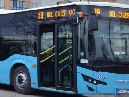 Itinerarul rutei de autobuz nr.19 va fi modificat partial de la 1 septembrie. Iata noul traseu